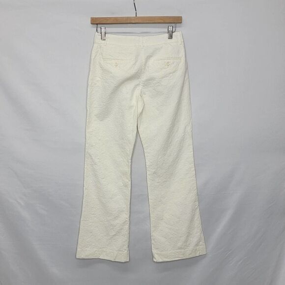 EXPRESS Design Editor Off White Flare Quilted Detail - Picture 9 of 12
